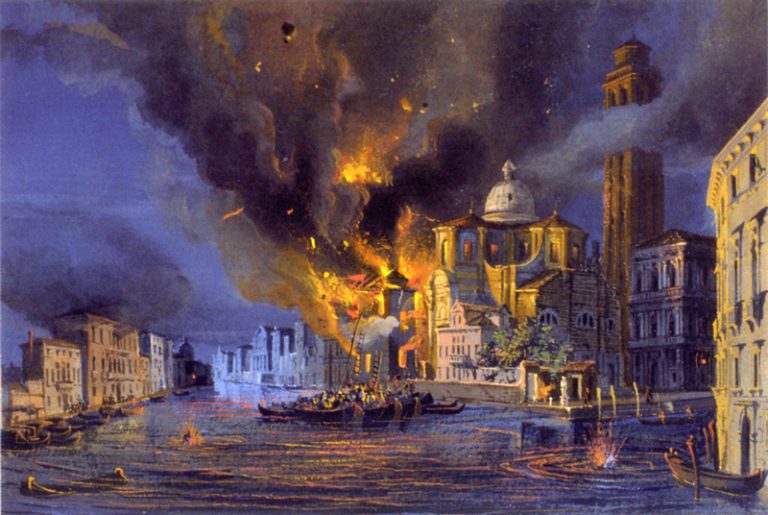 1824-1887_-Luigi-Querena_Assedio_Venezia_Chiesa_San_Geremia_1849 1824-1887_-Luigi-Querena_Assedio_Venezia_Chiesa_San_Geremia_1849